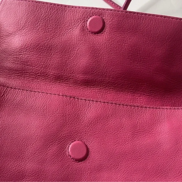 Free People Nicola Crossbody Leather Bag Pink - Picture 9 of 15